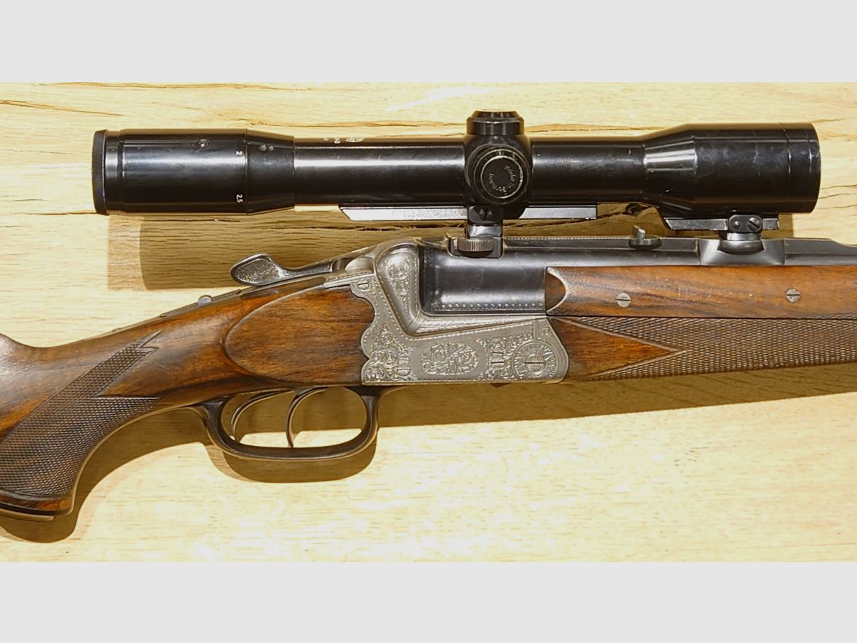 Windmüller Sauer Bergstutzen Mod.54 Kal. .30-06 / 5,6x50R