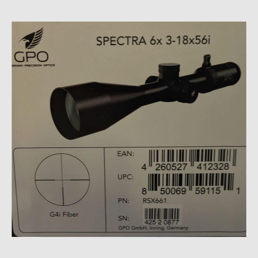GPO Spectra 6x 3-18x56I