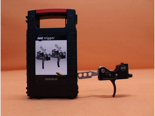 MAK. AR-15 Adjustable Sport Trigger Curved MAKTrigger DRS (approx. 11-30.0 N), e.g. Aim15/OA-15/HERA