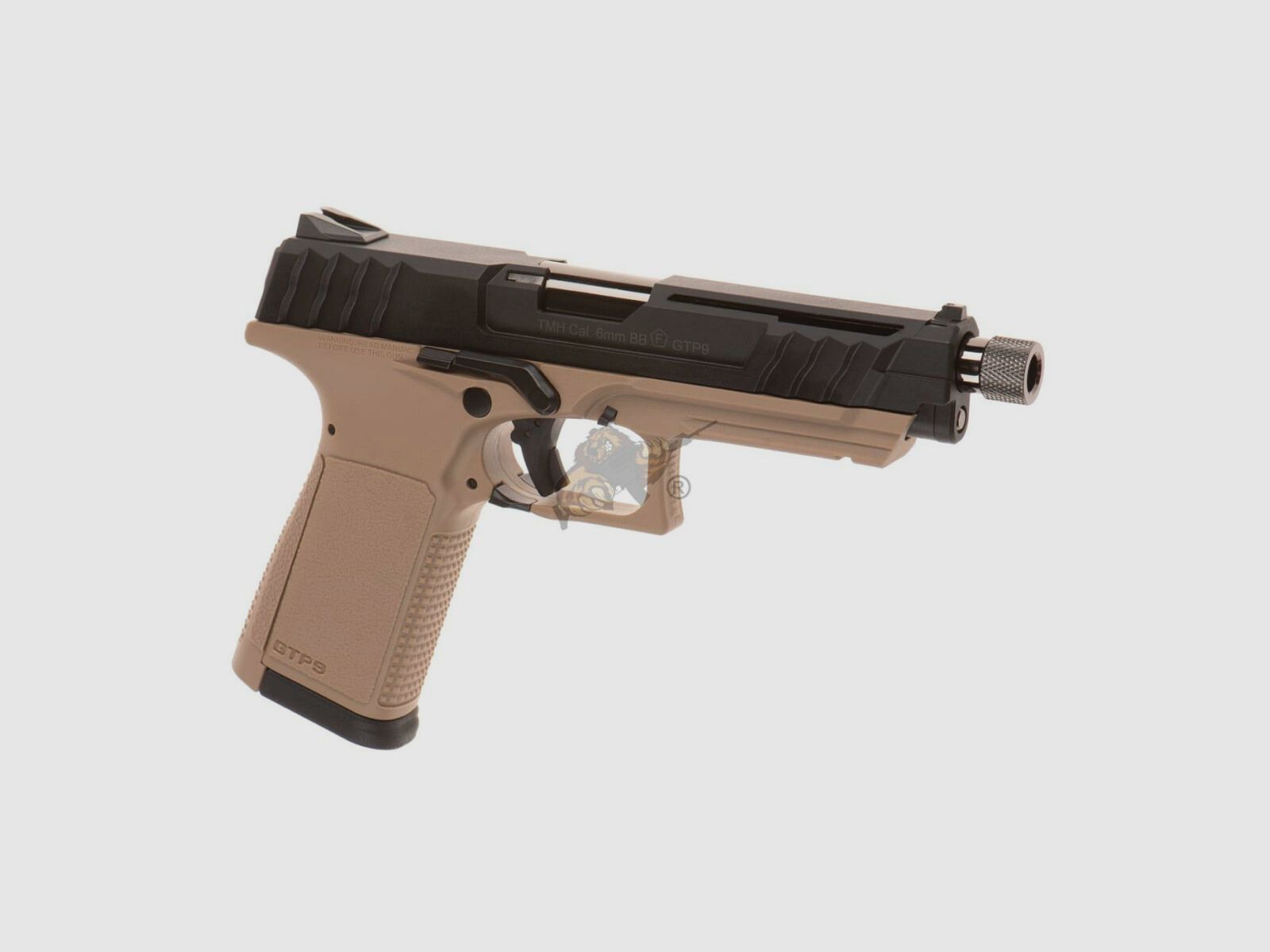 G&G GTP9 GBB Airsoft Pistolet w Czarnym/Pustynnym -F-