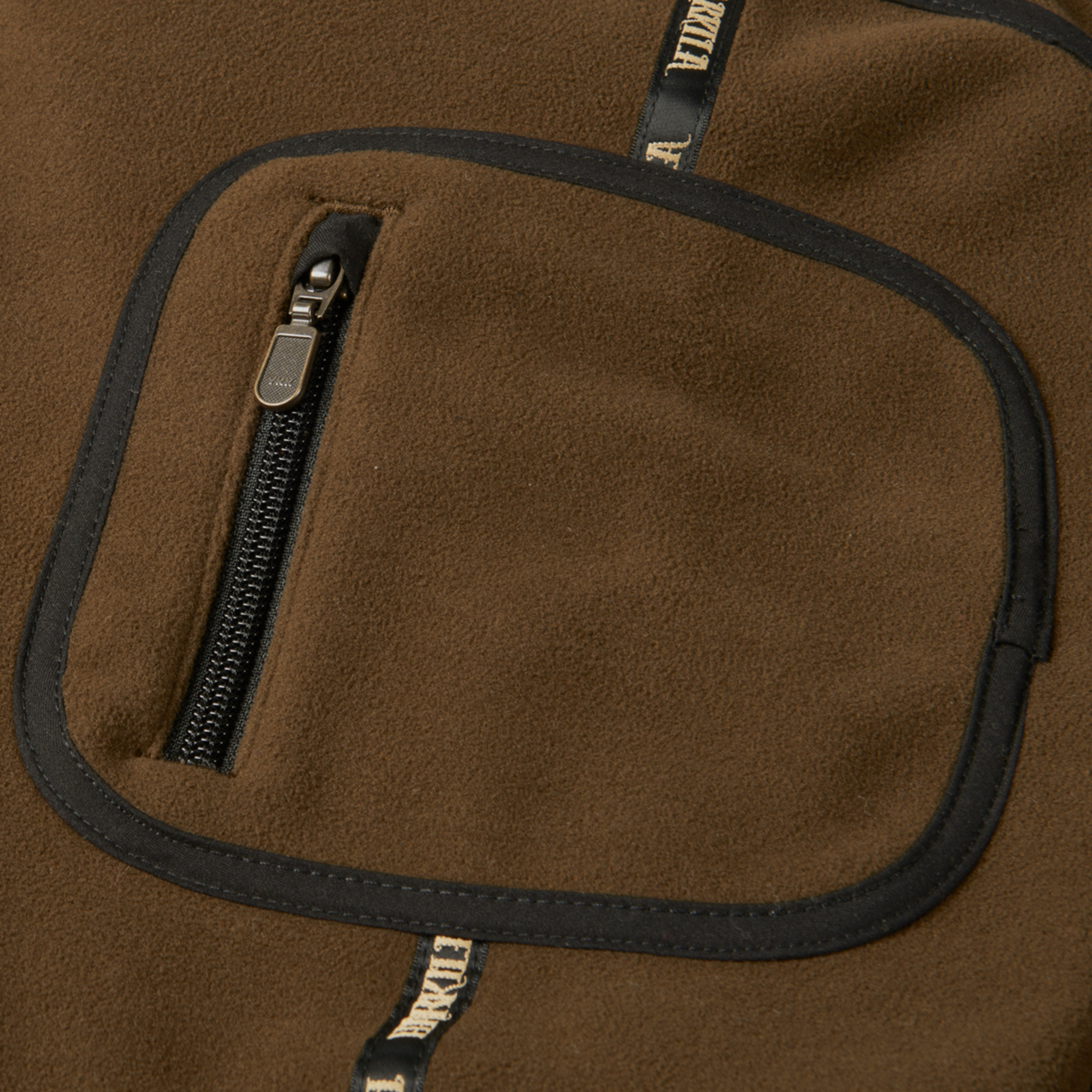 Kamko veste de chasse en polaire verte/Orange blaze, image 6 sur 7