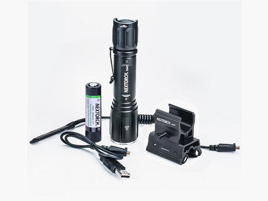 NEXTORCH Tactical TA40 Set 1040 Lumen LED Flashlight with Accessories