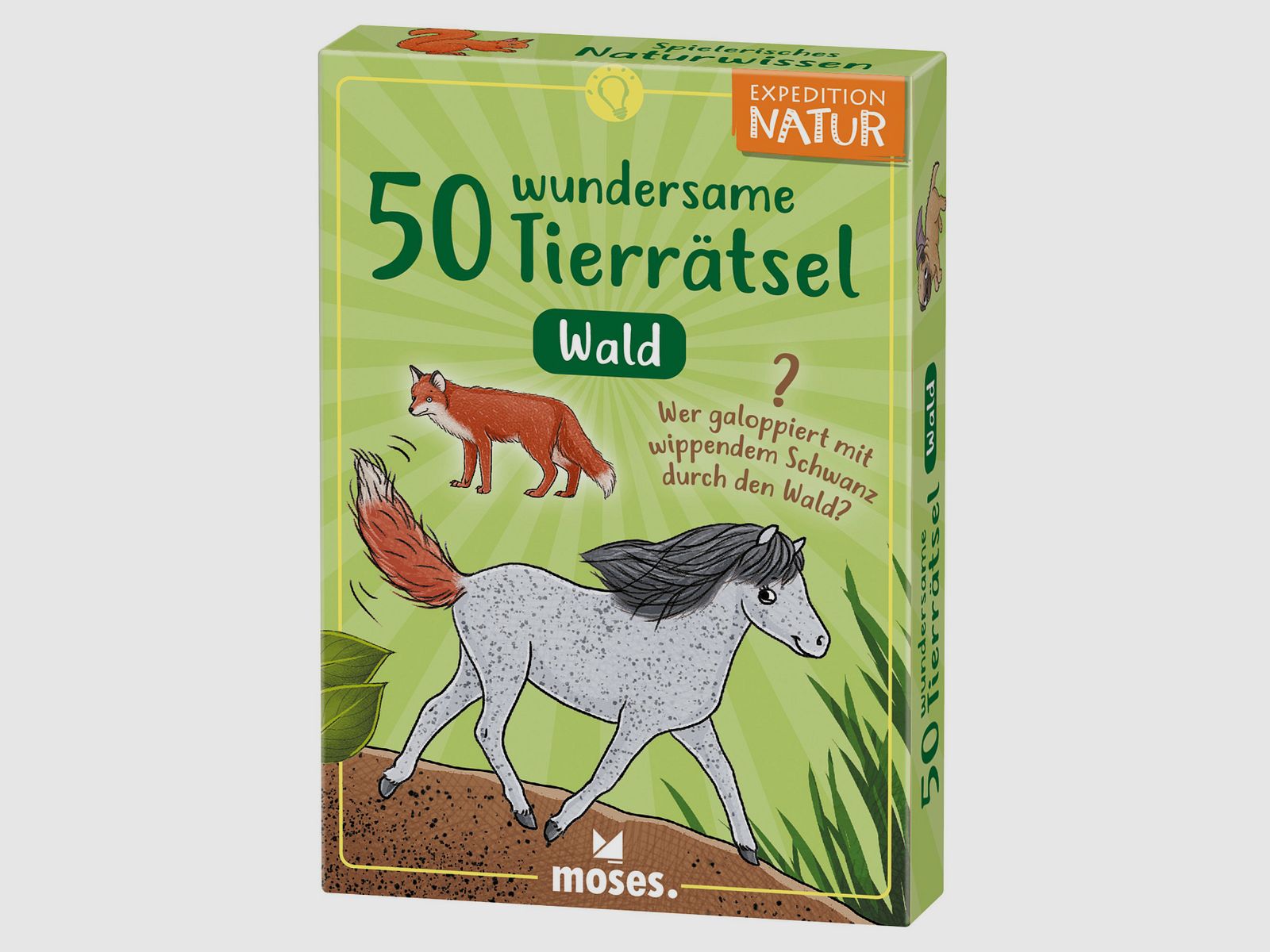Moses 50 wonderlijke dierenpuzzels bos