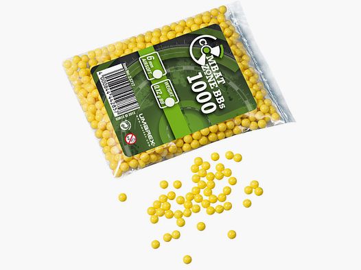 Umarex Combat Zone Softairkugeln 6mm 1000 Stk. 0,12g Airsoft Zubehör