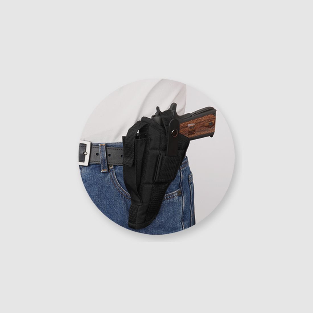 Fondina standard per pistola fino a 4", immagine 2 di 3