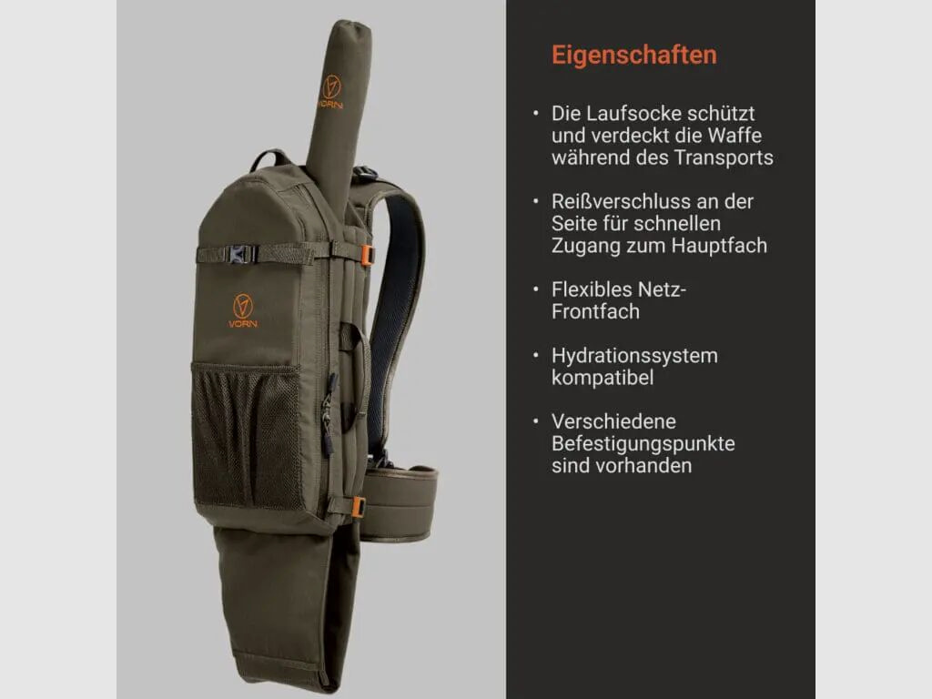 Vorn Equipment Rucksack QRR EV12 - 12 Liter