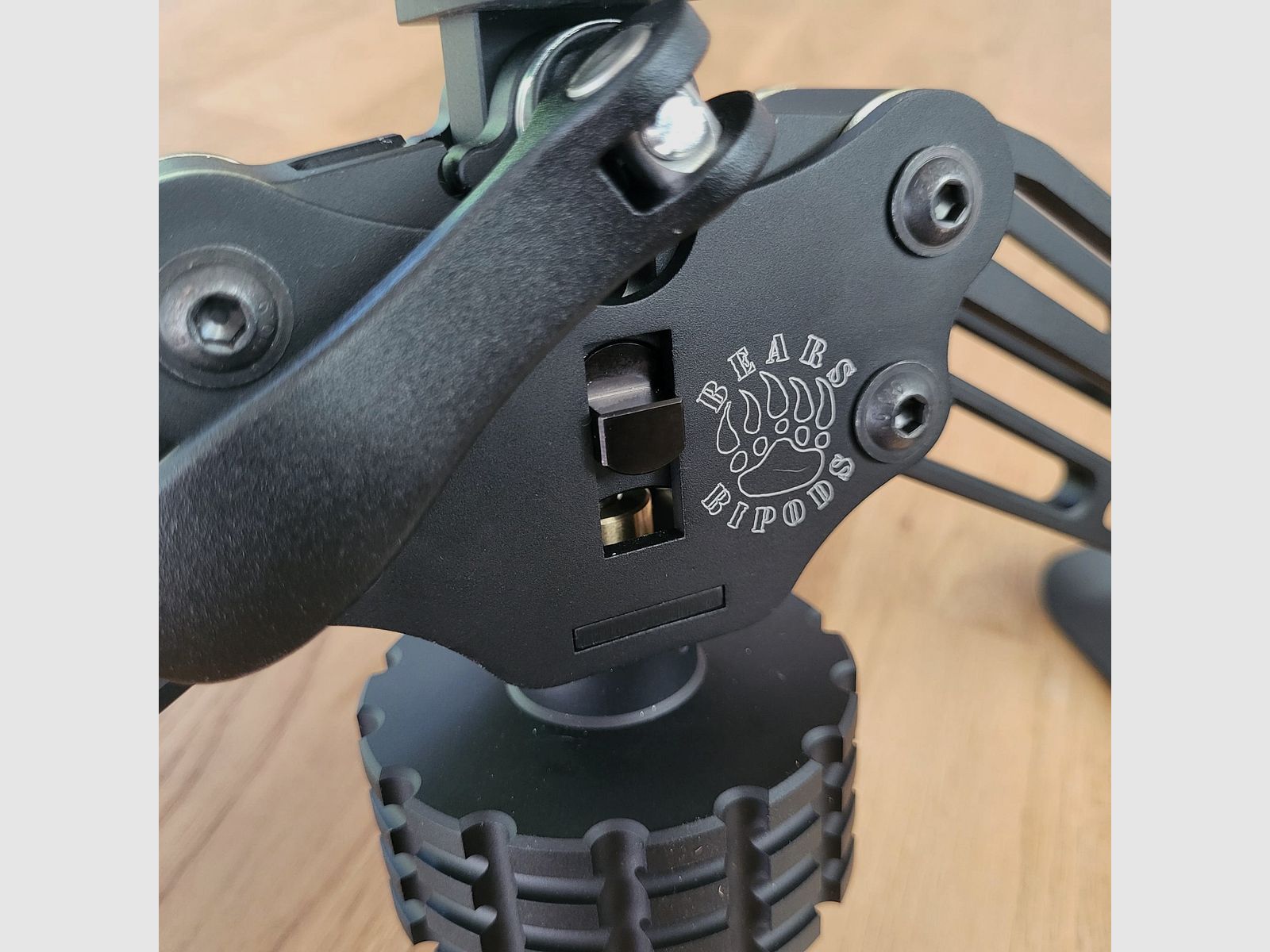Bears Bipods Standart ohne Erddorn, Upgrade mit Schnellverstellung