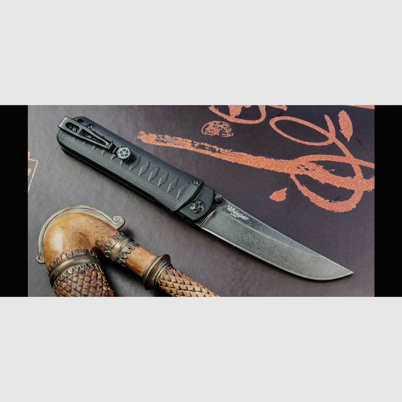 Whisper - D2 Stonewash mit Schwarz | 92966