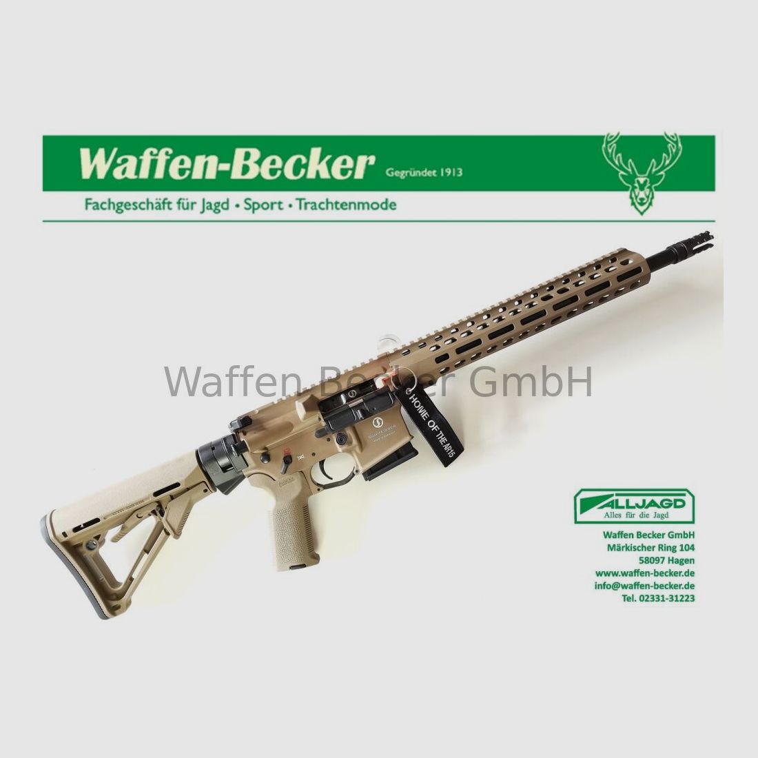 Schmeisser (Waffen Schumacher) Schmeisser AR15 M4FL Kal. .223Rem. 14,5" FDE