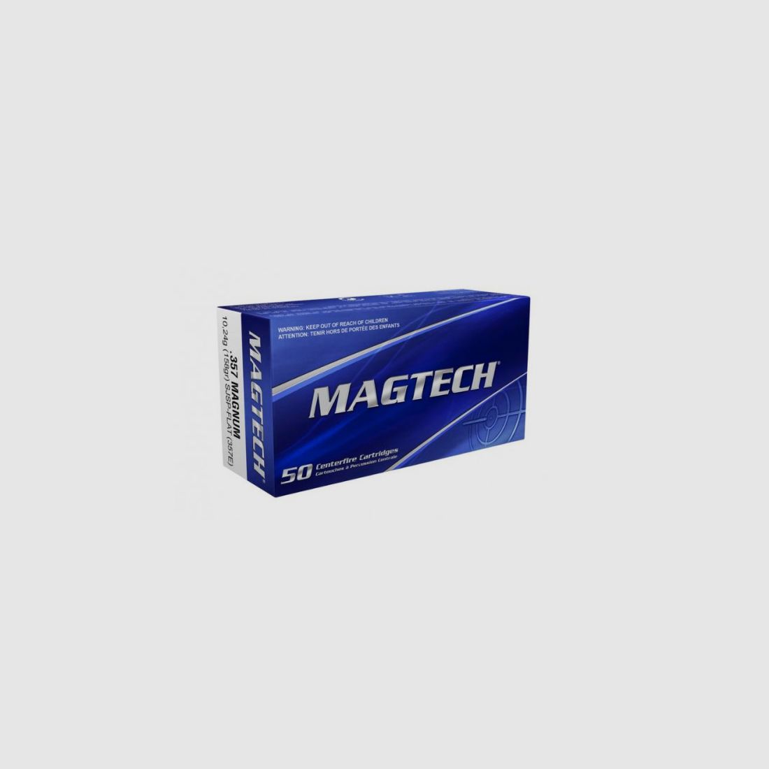 MAGTECH .357MAG. 158GRS SJSP-FLAT. - 50 SCHUSS