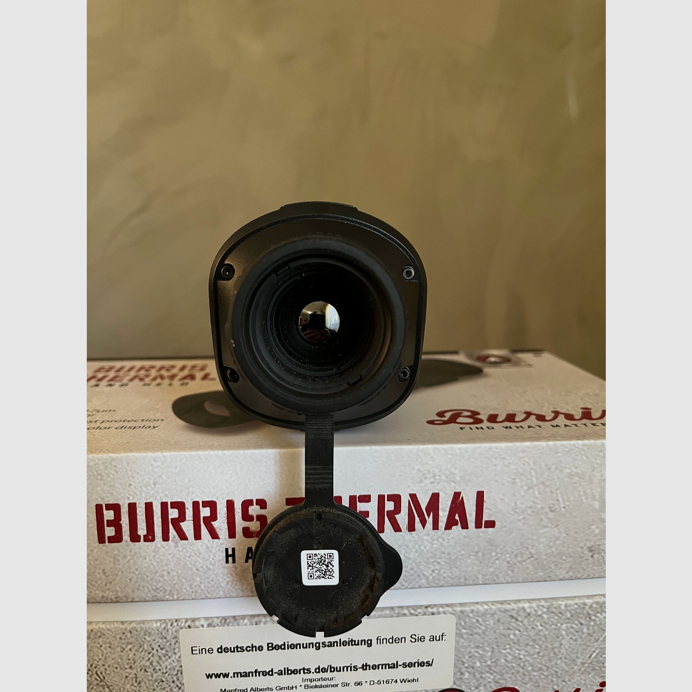 Burris BTH 25 warmtebeeldcamera – hoogwaardige instap met grote 400×300 sensor – identiek aan Jahnke, InfiRay, Seek Thermal en Guide