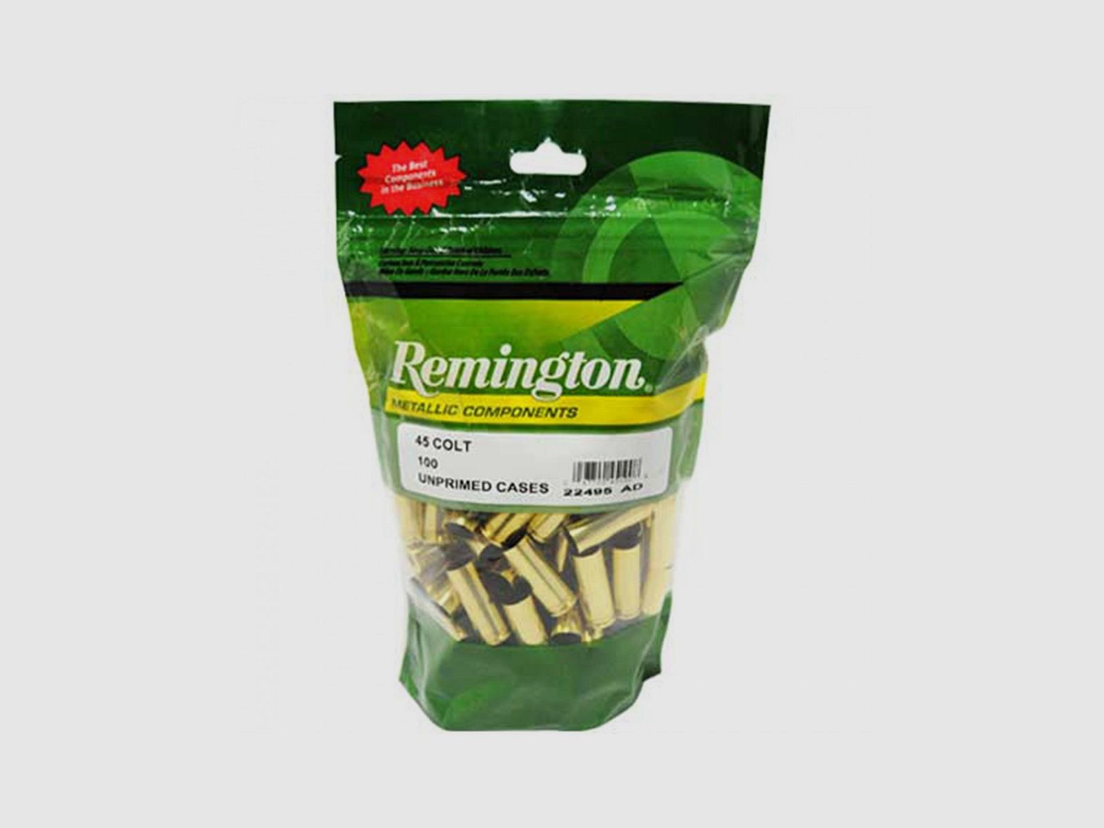 REMINGTON HÜLSEN 45 COLT 100 STK