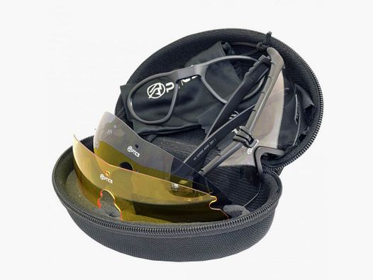 DAA Optics VICTOR shooting glasses, 3-piece set