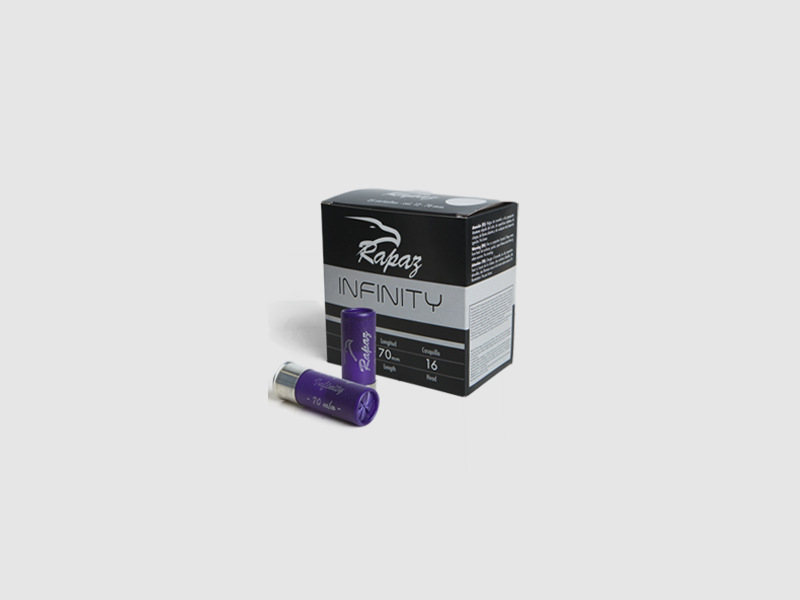 Schrotmunition RAPAZ Infinity Kal. 12/70 2,9 mm 28 g
