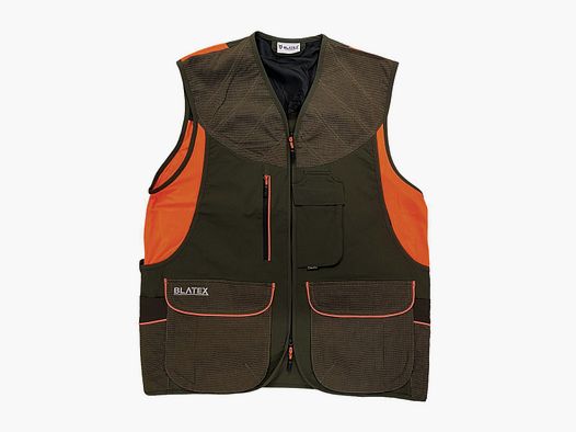 Gilet #45 Riporti Antistrappo Grün / Orange