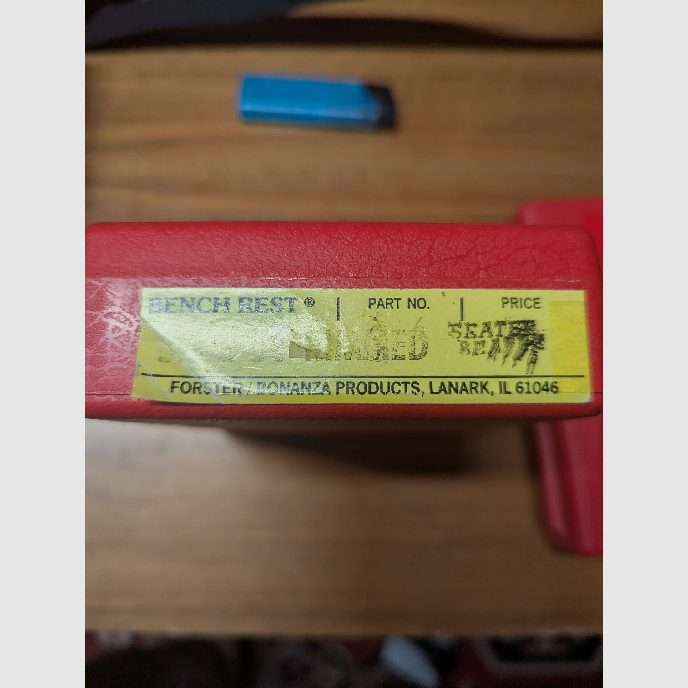 Forster Benchrest 7mm-08 matriz nueva y sin usar
