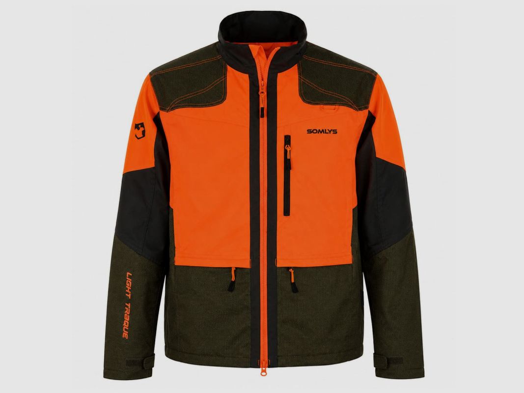 Leichte Jagdweste Somlys orange - Sicherheit Jagd, Bild 2 von 10