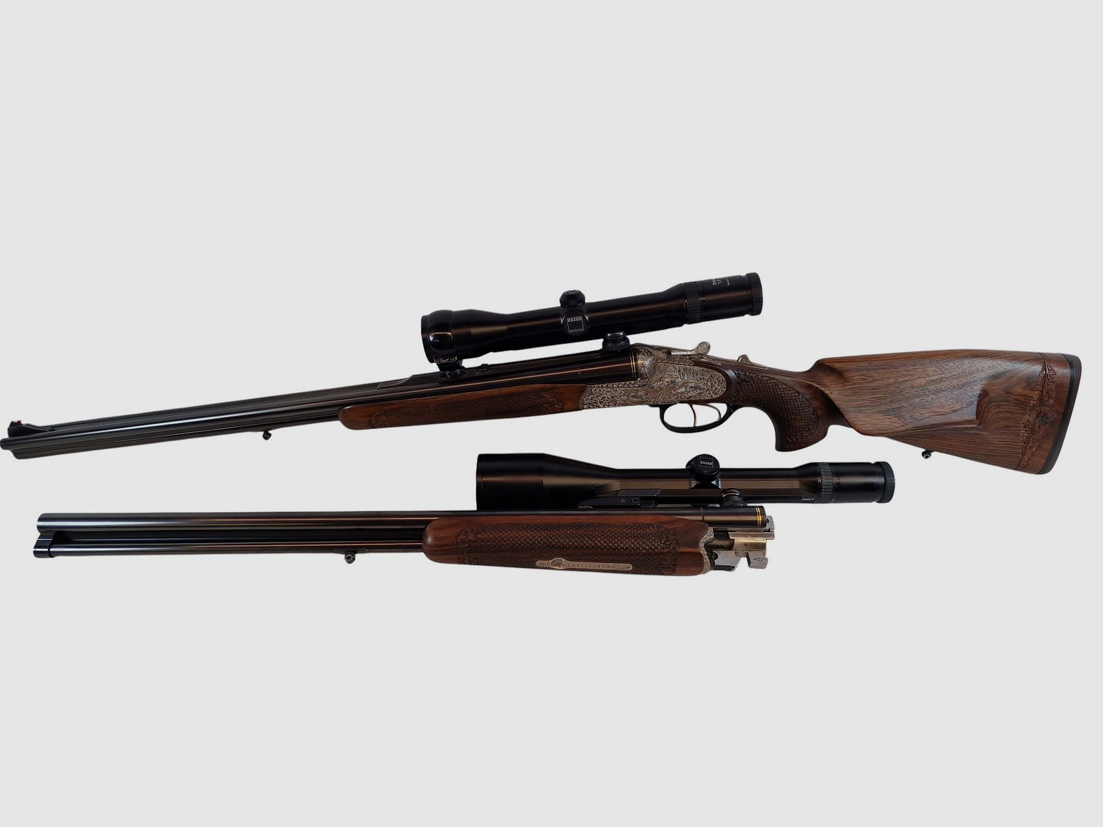 Krieghoff Neptun Primus Classic mit Doppelbüchsdrillings Laufbündel