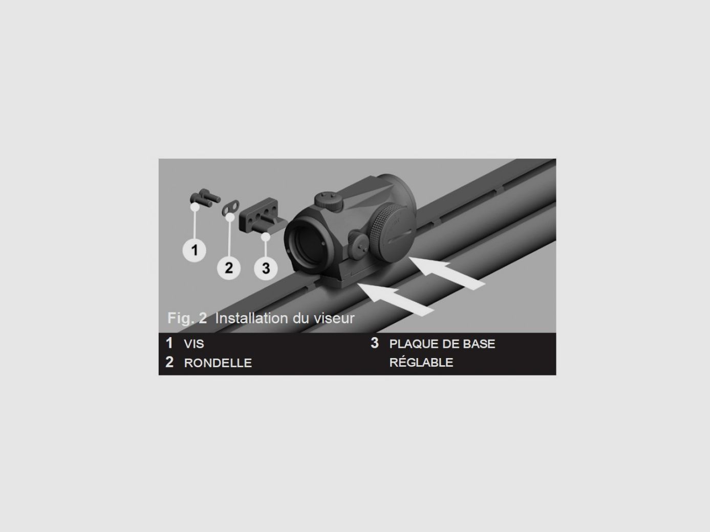 Aimpoint Micro S1 roodpuntvizier, afbeelding 2 van 2