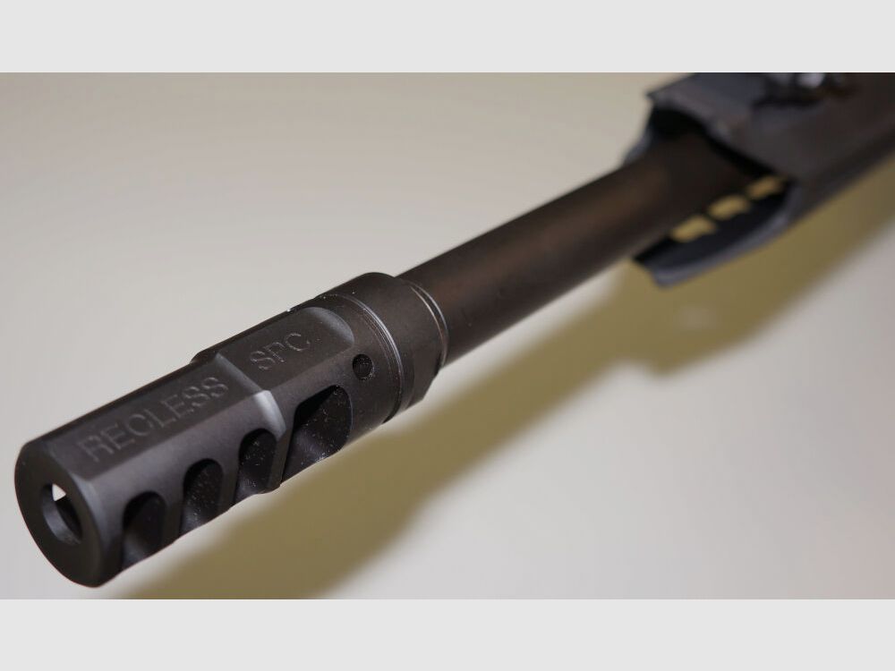 Schwaben Arms GmbH/GWMH Selbstladebüchse GWMH SPC-SPORTER A4 17" (SWISS PISTOL CARBINE) BLACK Kal.9x19 AR15 Glock Magazin