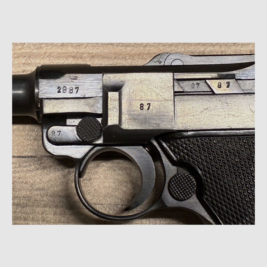 Mauser P08 POLIZEI 1940