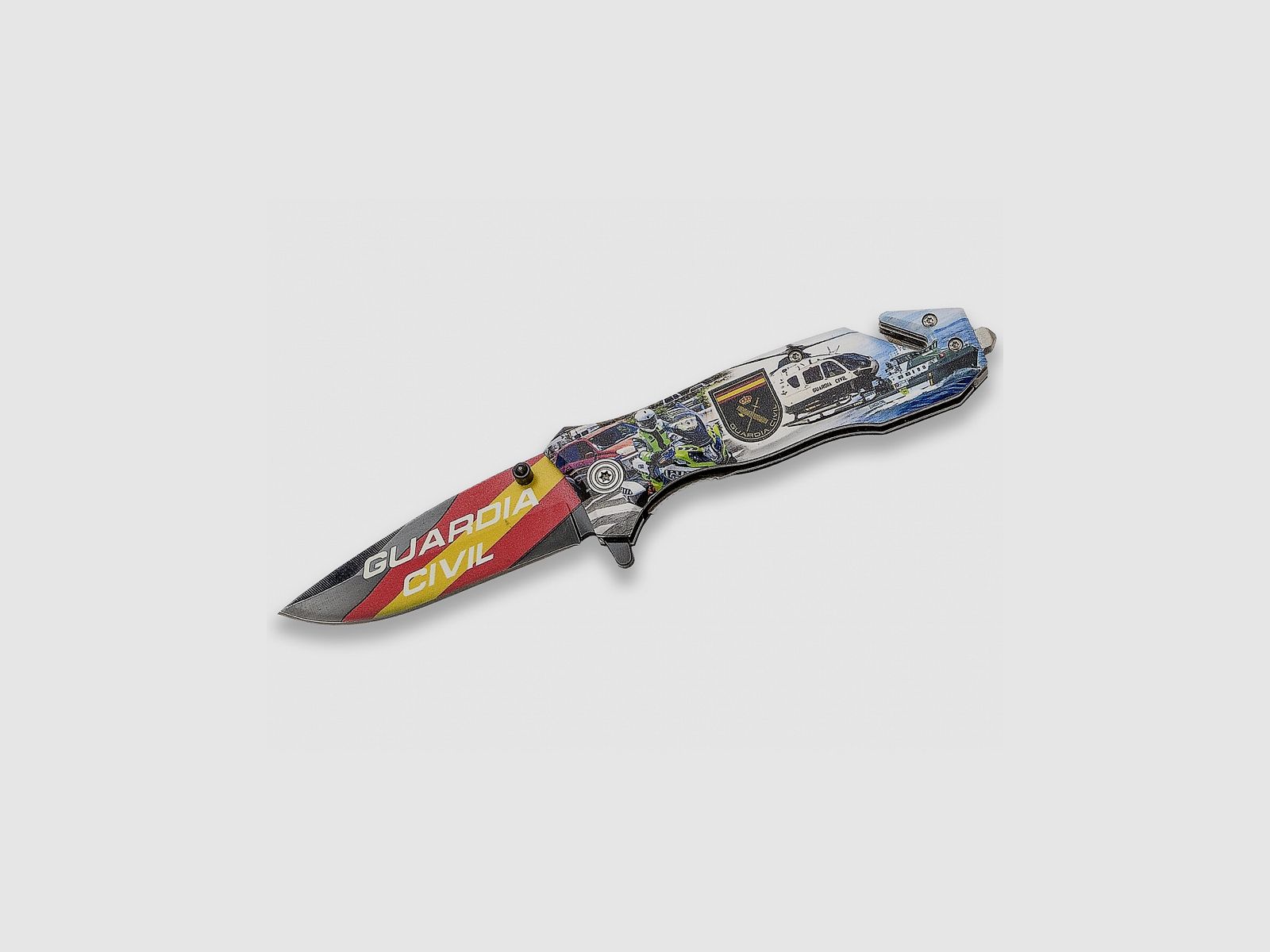 JOKER NICKEL GUARDIA CIVIL ALUMINIUMGRIFF, Bild 1 von 2