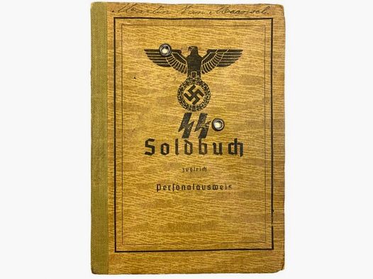 Soldbuch SS Legion Flandern aus Wk2