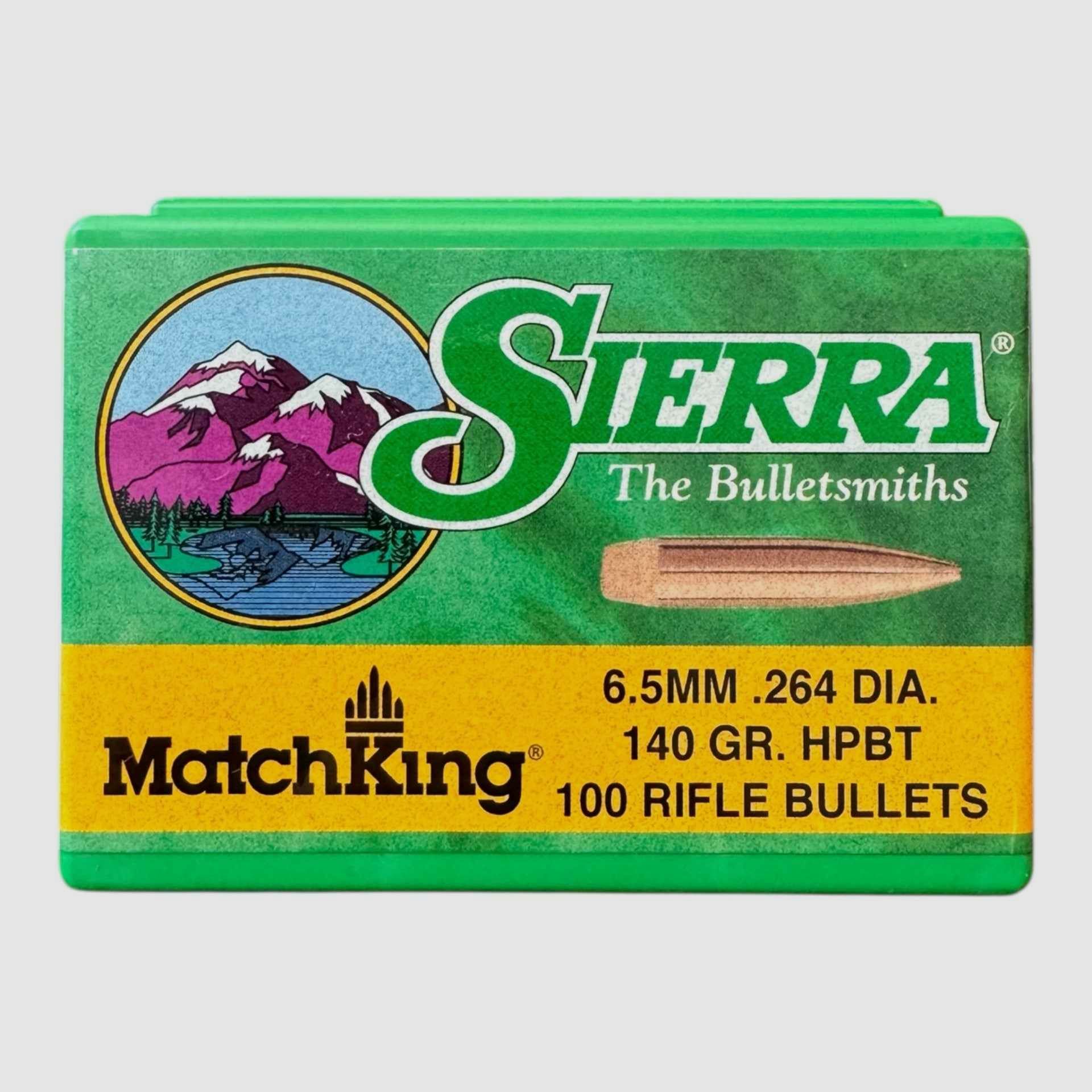 Sierra Geschosse 6,5 mm .264 DIA 140 gr. Entsprechung