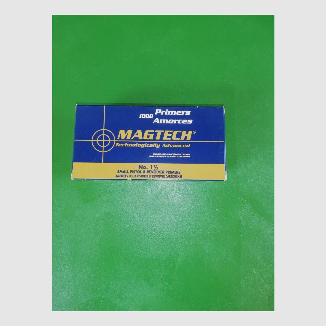 Magtech primers Small Pistol No. 1 1/2