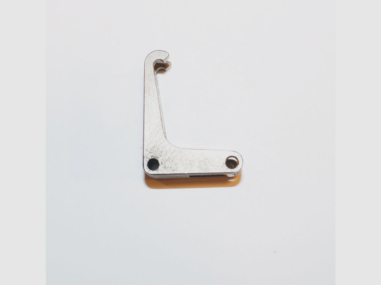 Waffenfabrik Bern Gebraucht Winkelhebel für Schweizer Ordonnanzpistole Parabellum 1906, Kal. 7,65mmPara, W+F P08