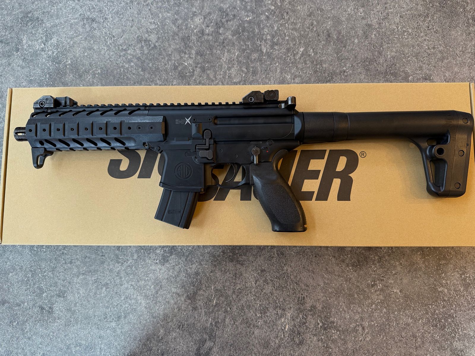 Sig Sauer MPX Gen. 1 CO2, semi-automatic air rifle from Umarex