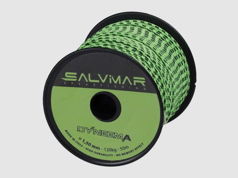 SALVIMAR DYNEEMA LINE GREEN Ø 1.5MM / 50MT