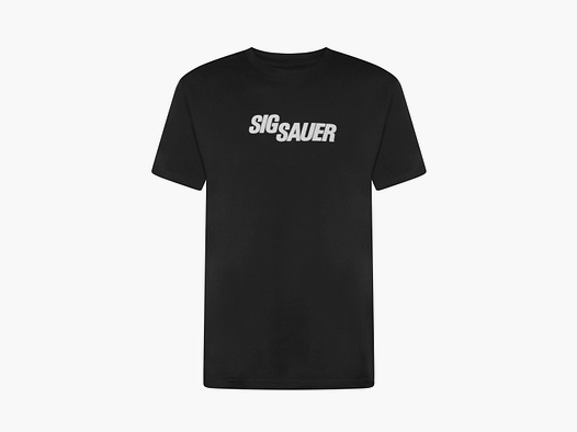 SIG SAUER T-Shirt Schwarz Logo