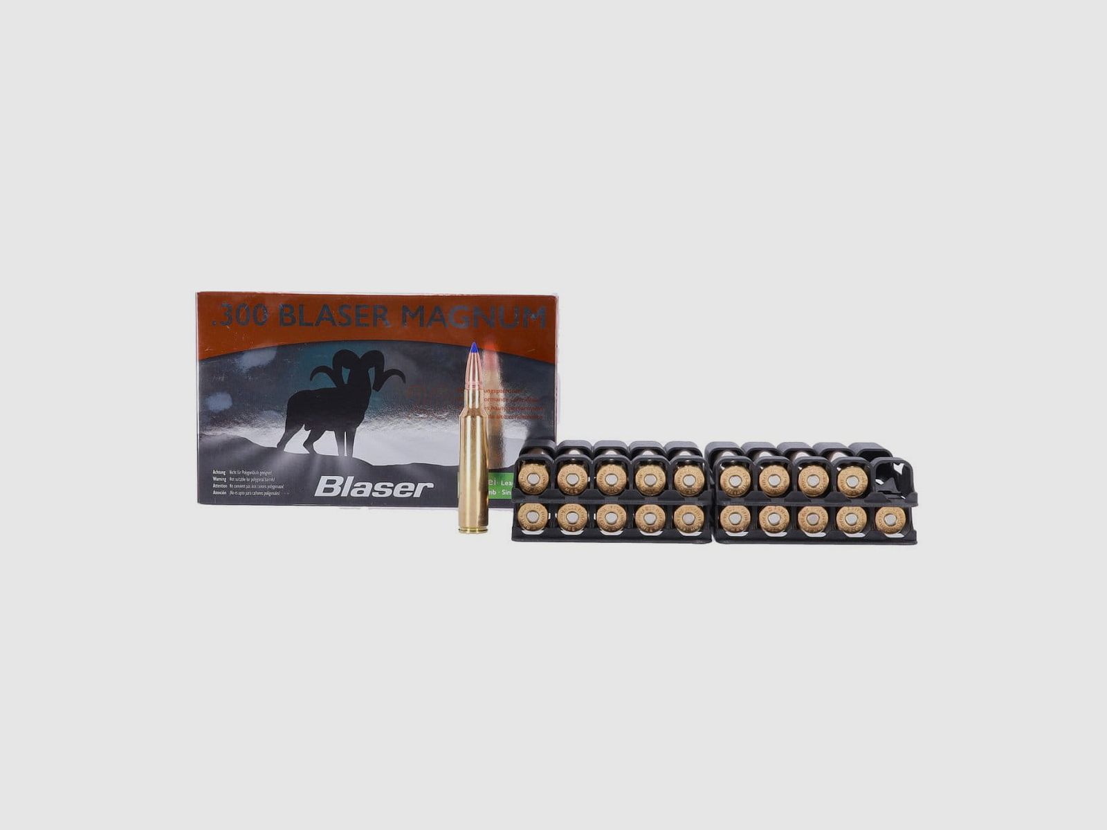 .300 Blaser Magnum TTSX loodvrij 11,7g / 180 gr - 20 stuks.