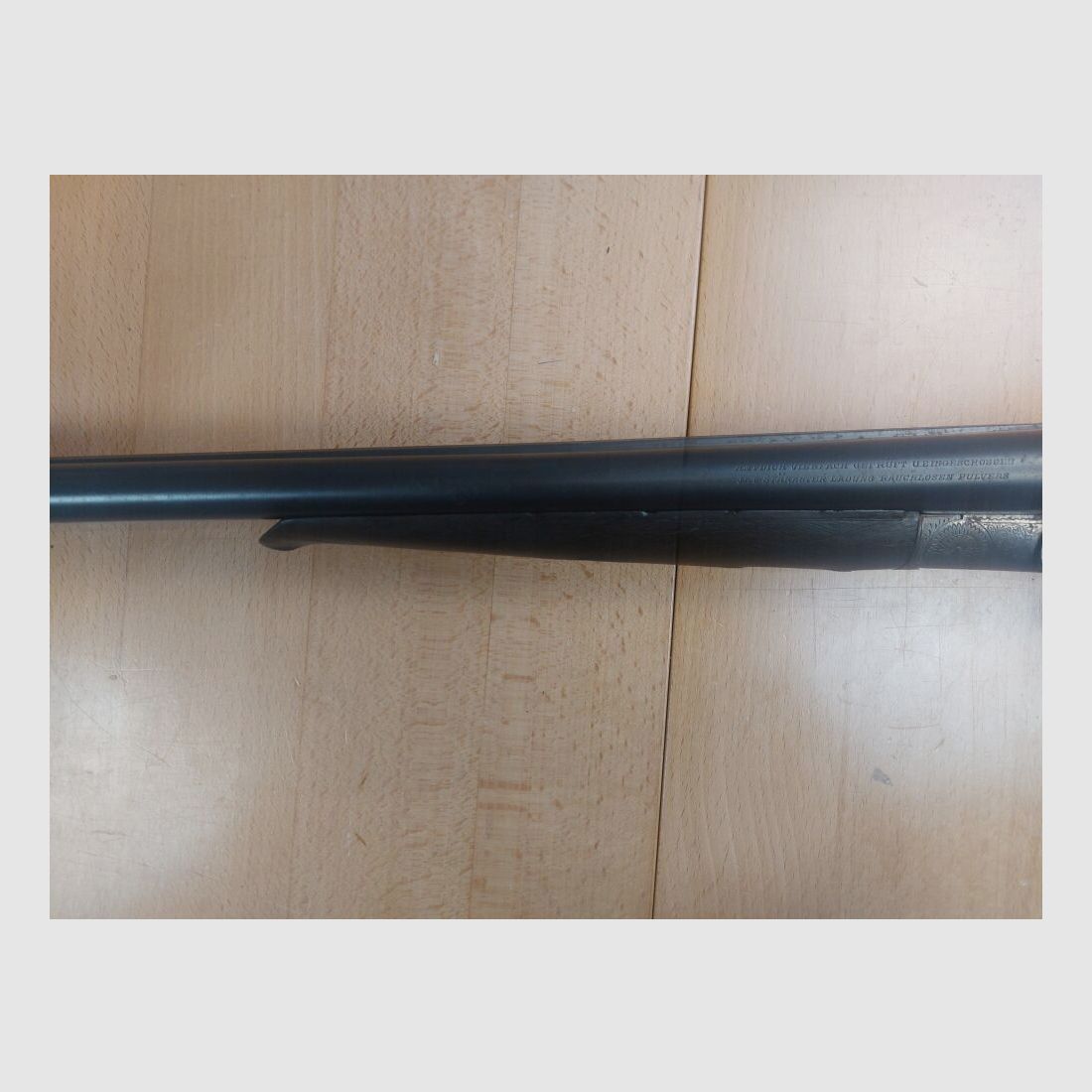 Anton Rensmann double-barrel shotgun