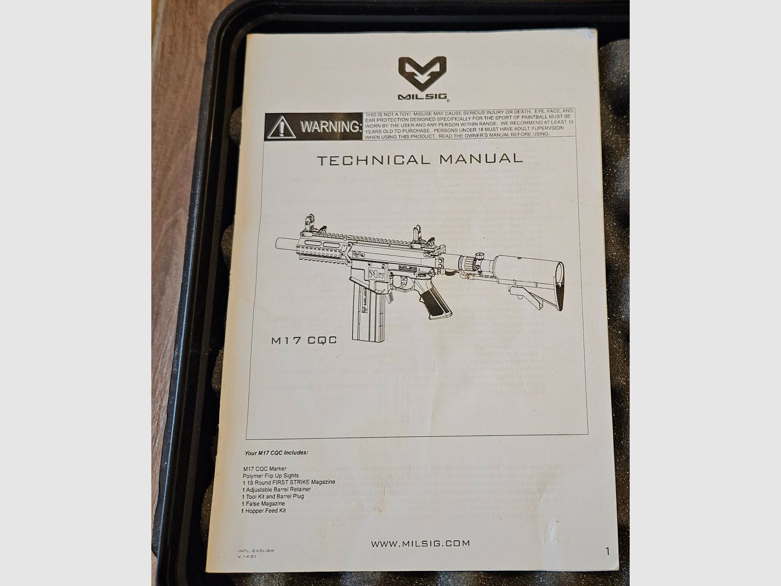 Paintball Marker inclusief accessoires