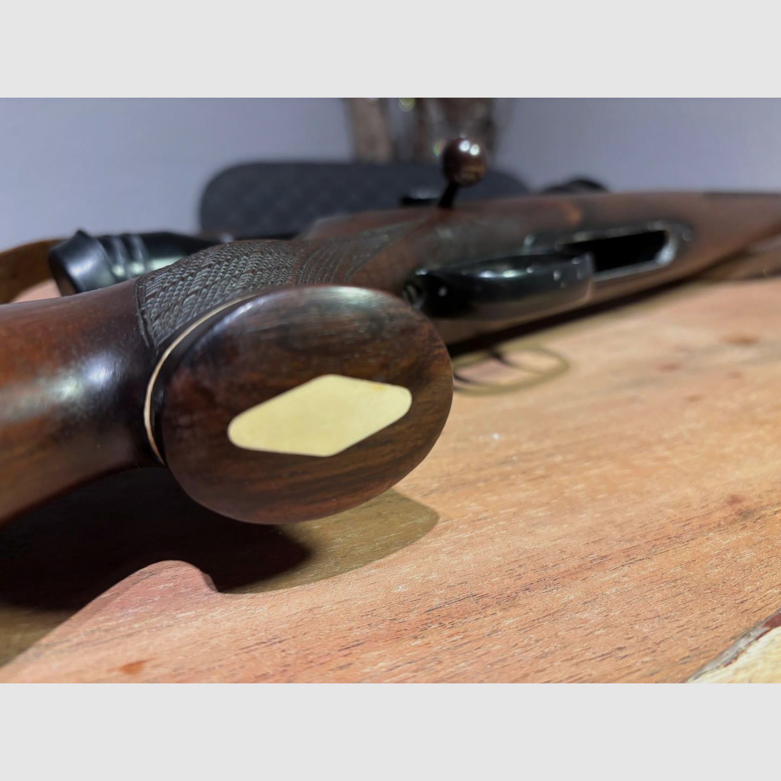 Krico 700 repeating rifle 7x64 repeater + optics + magazine