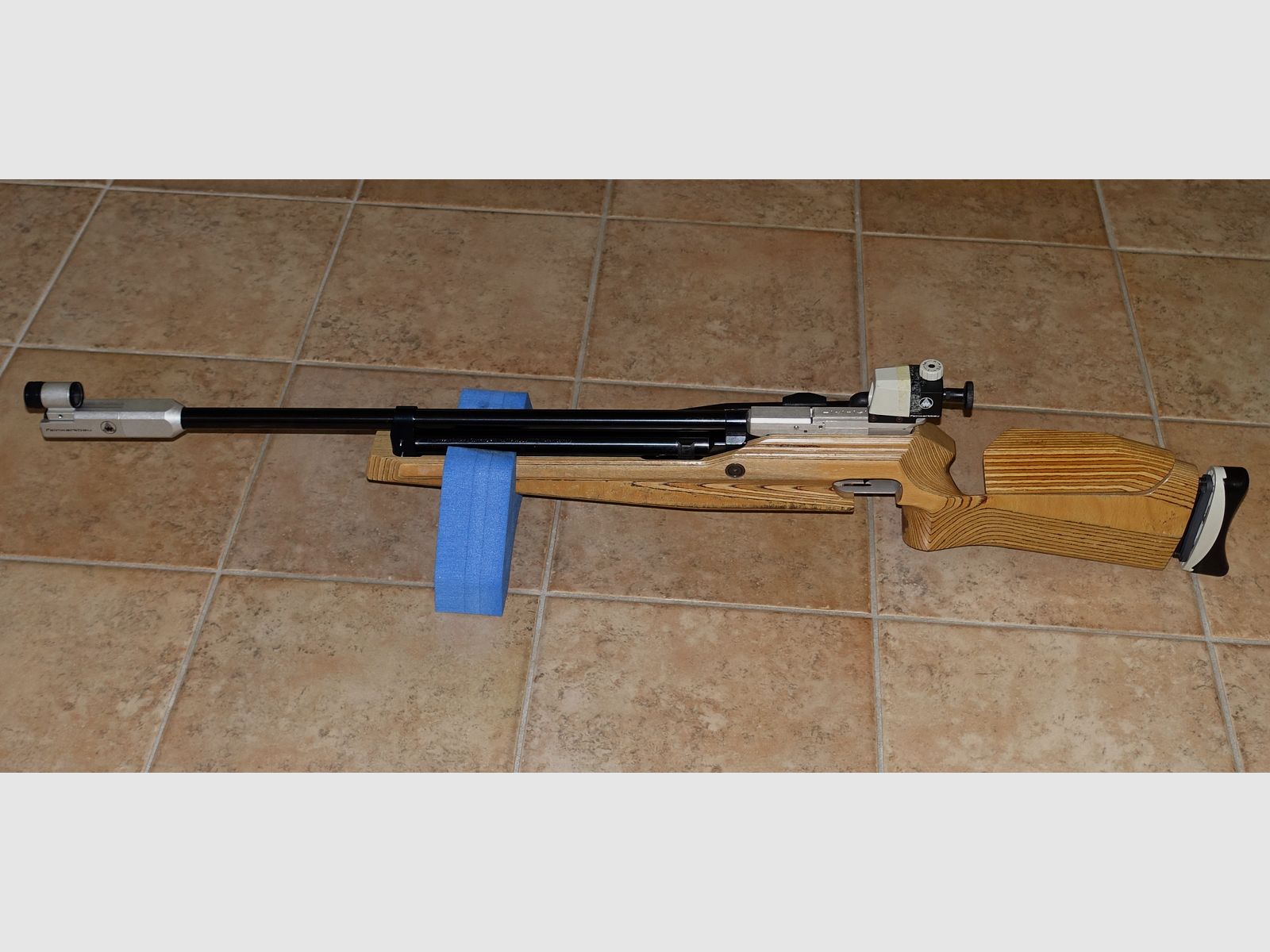 FWB Feinwerkbau Druckluft Matchgewehr Mod. 602 / neues Service / alle Dichtungen NEU