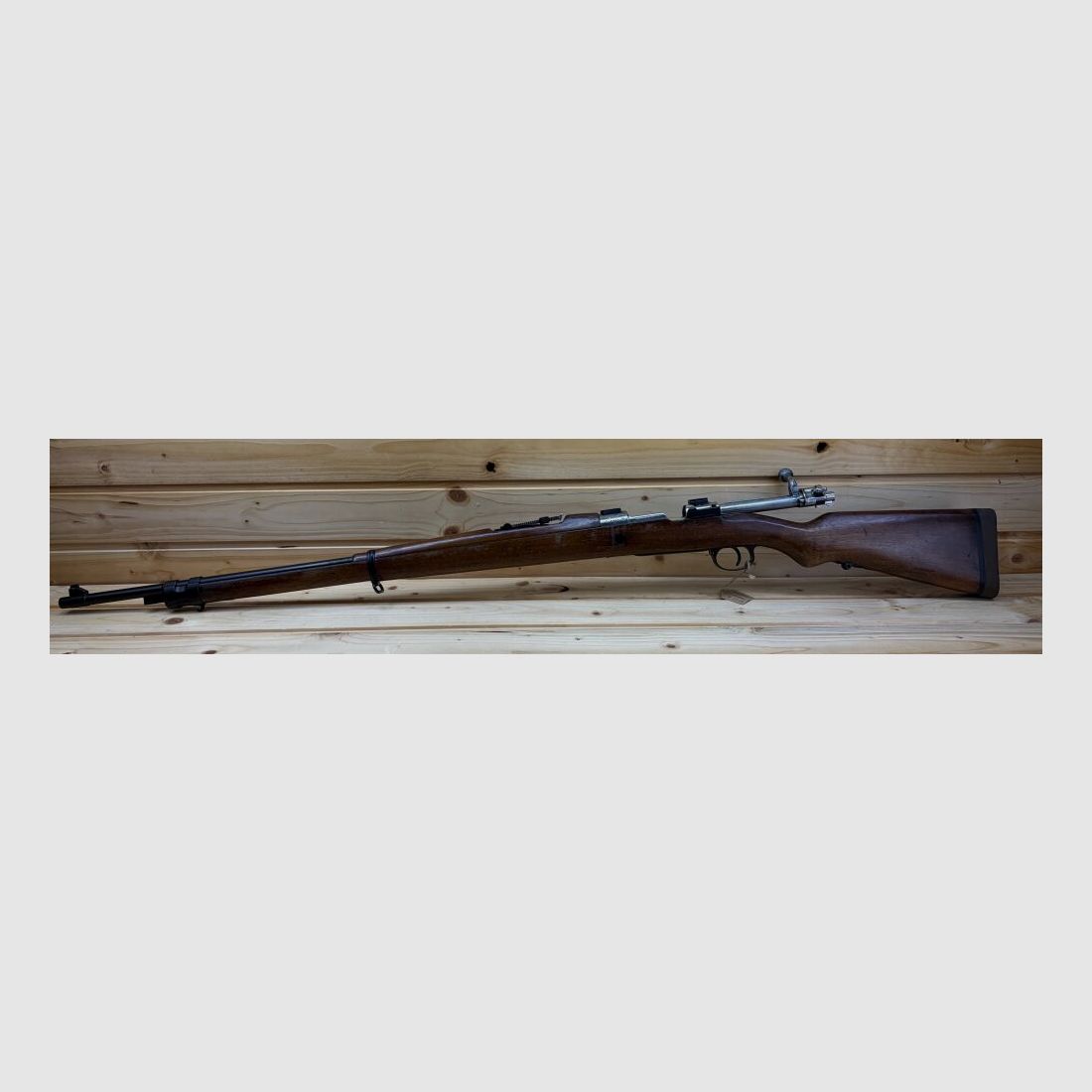 Einzellader DWM Mod. 1908 "Brasilien - Mauser 7x57 mit Schwenkmontagebasen 7x57