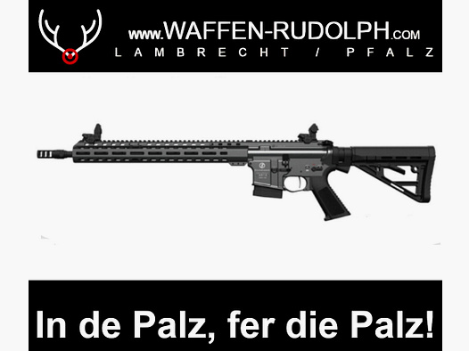 <SCHMEISSER AR15 DYNAMIC Grijs M5FL, 16,75″ 223Rem NIEUW bij Waffen Rudolph