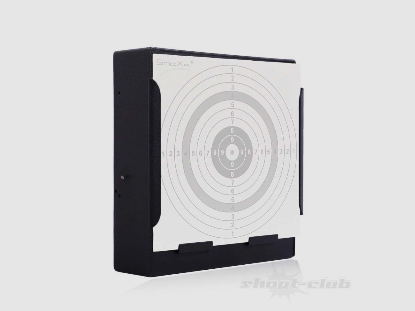 shoXx XS16 Kipplauf Luftgewehr 4,5 mm Diabolo im Kugelfang Set