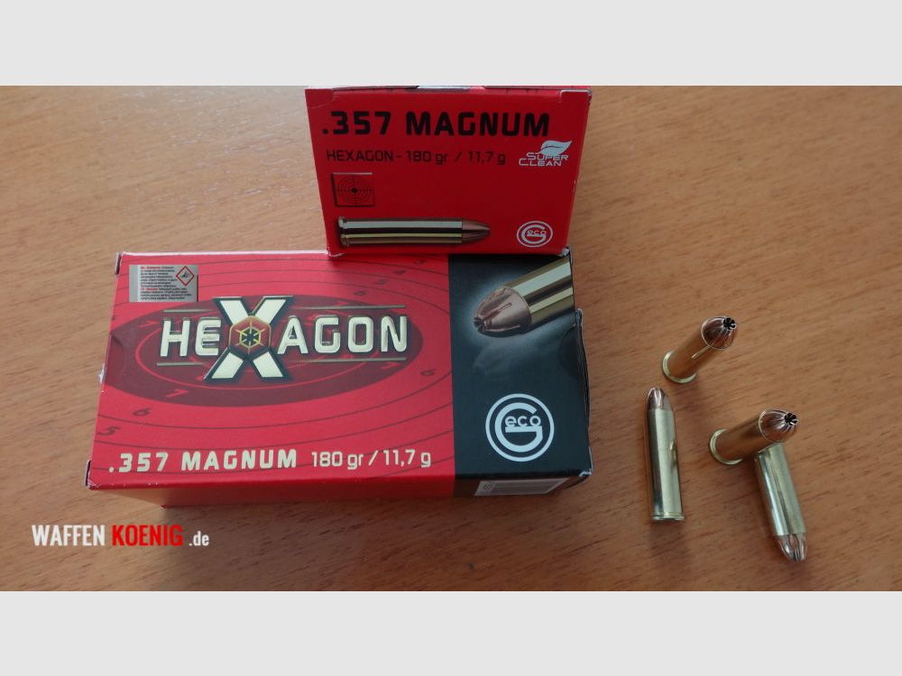 Geco GECO .357 Magnum-Hexagone