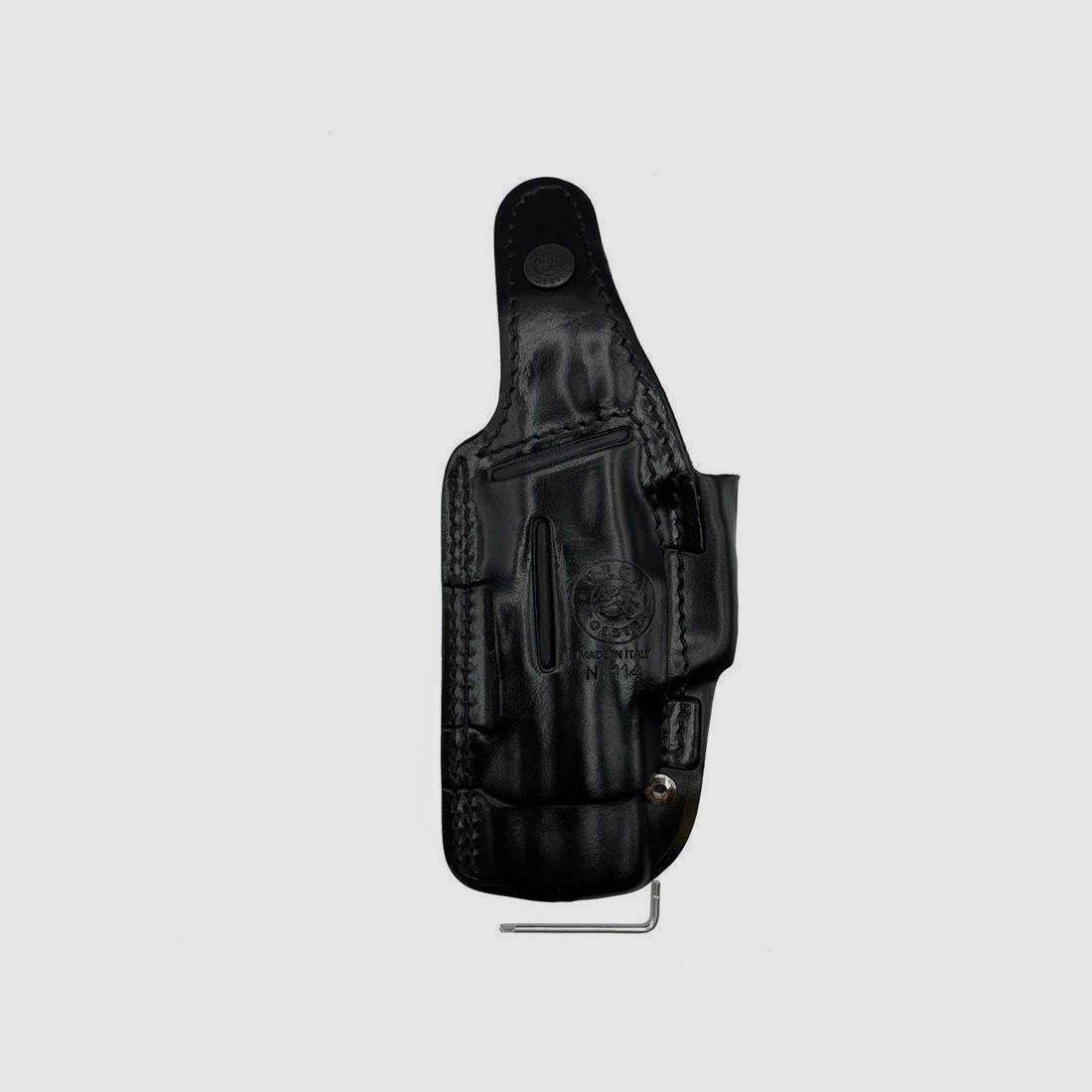 Schnellziehholster mit drei Tragepositionen Colt 1911/Governament 5",S&W 1911,Springfield 1911,Para Ordnance P14/P16-Schwarz-Linkshänder