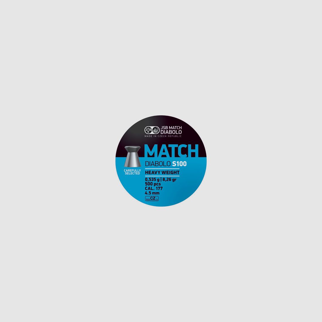 JSB Match schwer 0,53g 4,50mm Diabolo Munition