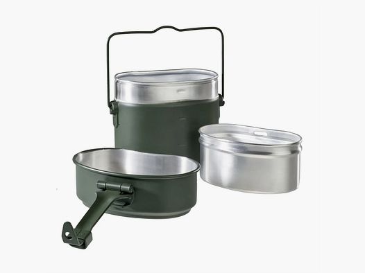 Bundeswehr Original Bundeswehr Original Bundeswehr Cooking Utensils 3-piece used