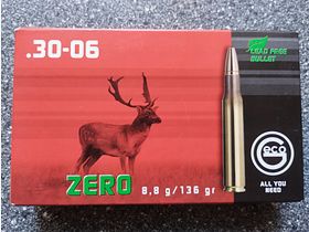 Geco Zero .30-06 bleifrei 25 Schuss 8,8g / 136gr