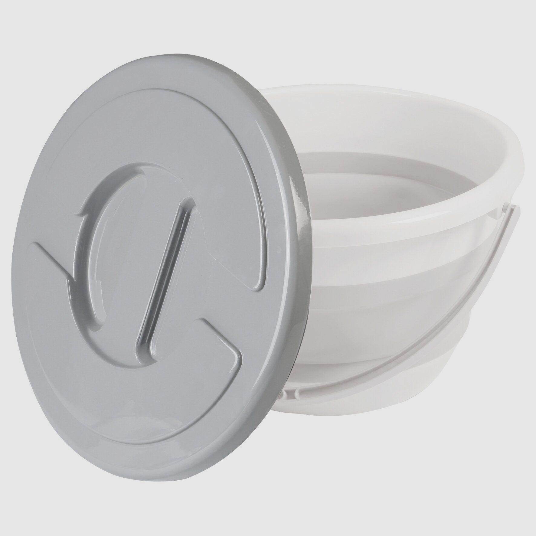 Coperchio per secchio Fold-Away, grigio, immagine 1 di 2