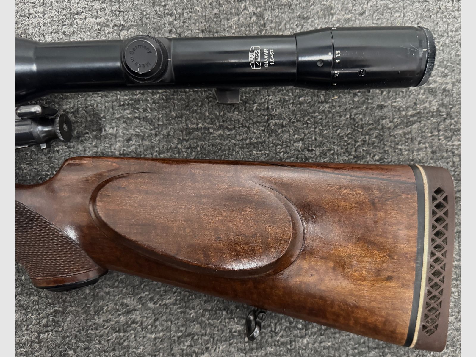 Steyr Mannlicher Stutzen Model GK 7x57 with Zeiss 1,-6