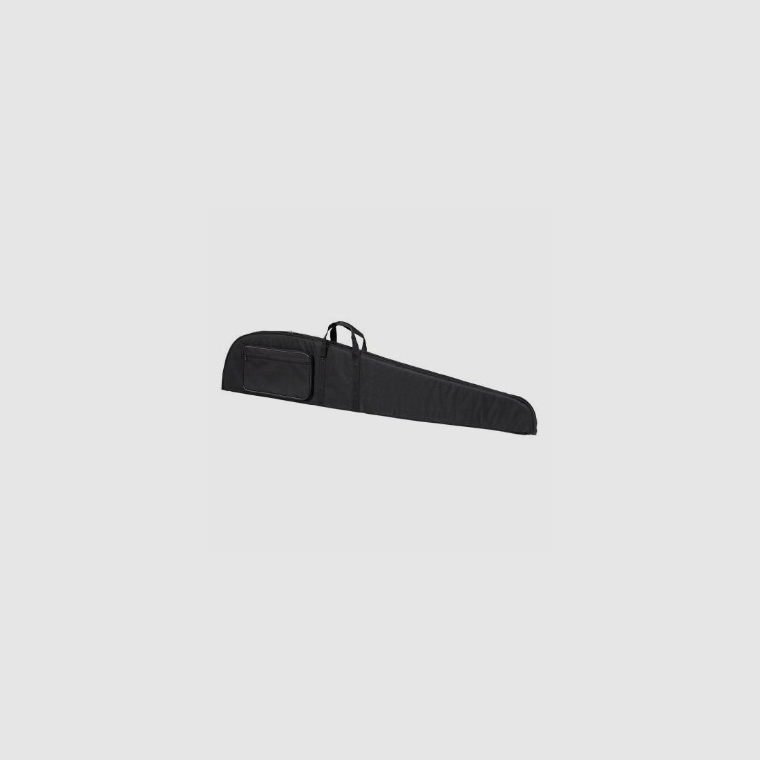 Fritzmann custodia per fucile in nylon nero, imbottita, 1 tasca frontale