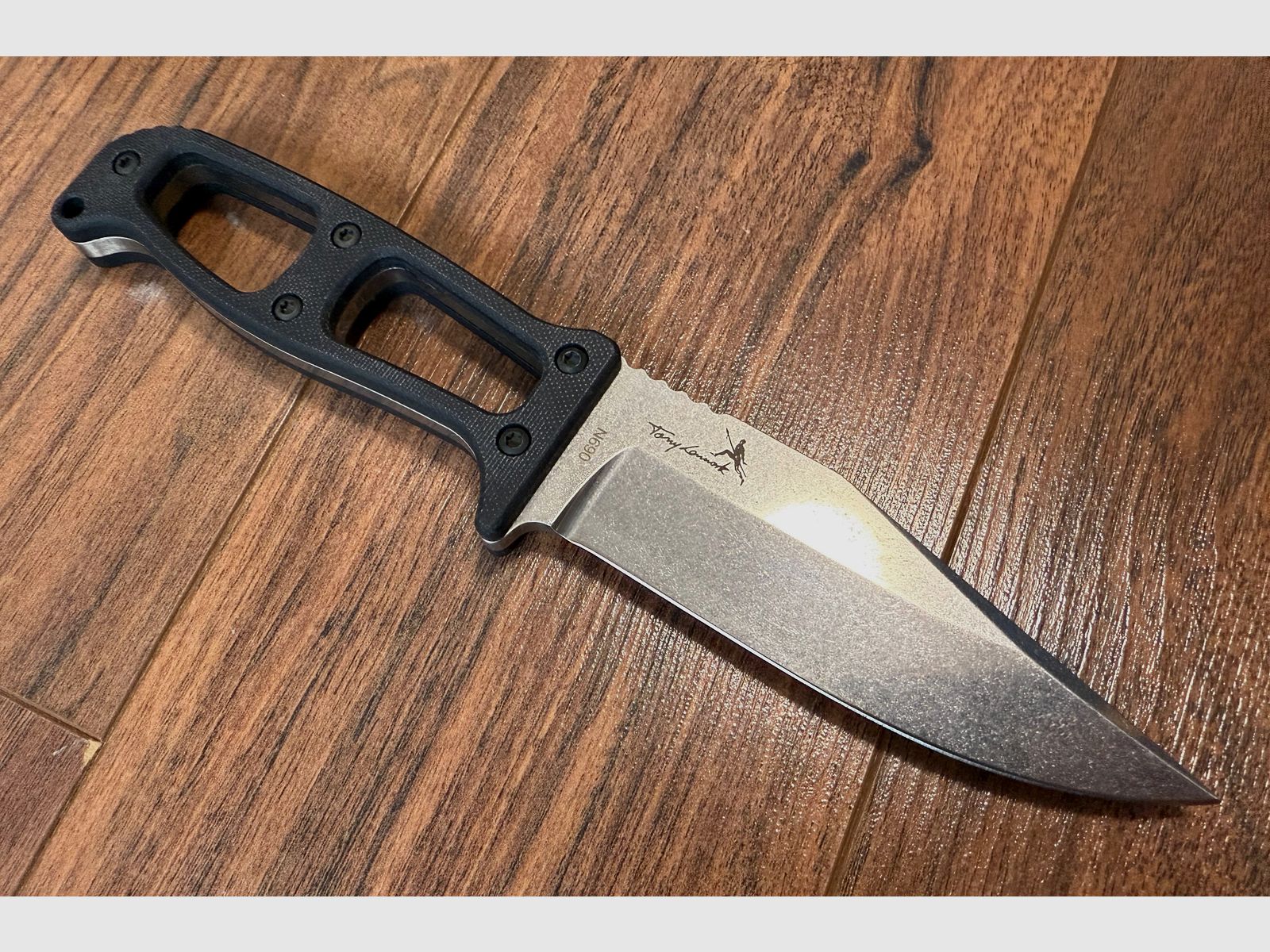 Böker Manufaktur Solingen G.E.K. EDC Fixed Survival Knife Messer Tony Lennartz
